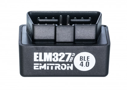 Адаптер автодиагностический EMITRON elm327 v1.5 BLE 4.0